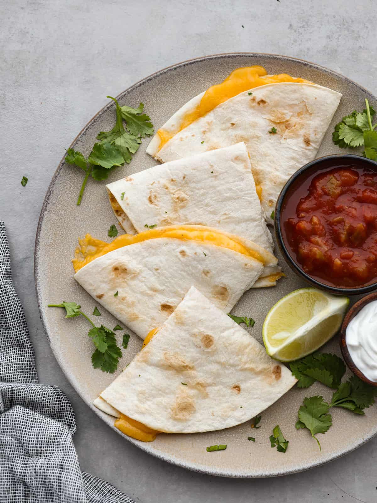 Air Fryer Quesadilla The Recipe Critic