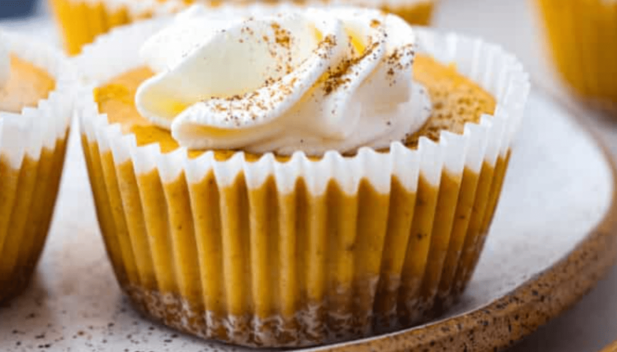 Mini Pumpkin Cheesecakes Recipe | The Recipe Critic