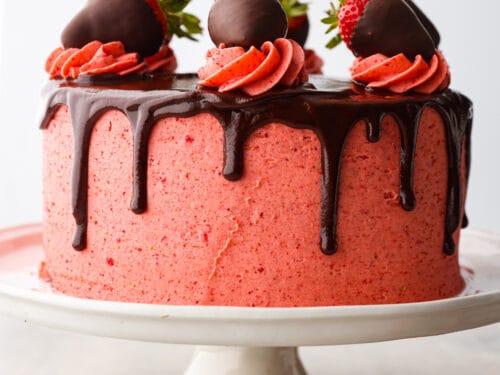 Strawberry Chocolate Cake Recipe