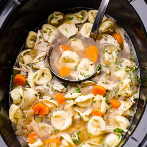 Slow Cooker Chicken Tortellini Soup The Recipe Critic