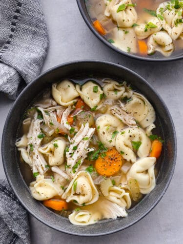 Slow Cooker Chicken Tortellini Soup | The Recipe Critic