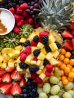 Simple Fruit Charcuterie Board 