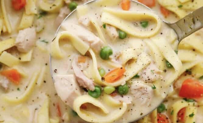Easy Leftover Turkey Noodle Soup | The Recipe Critic