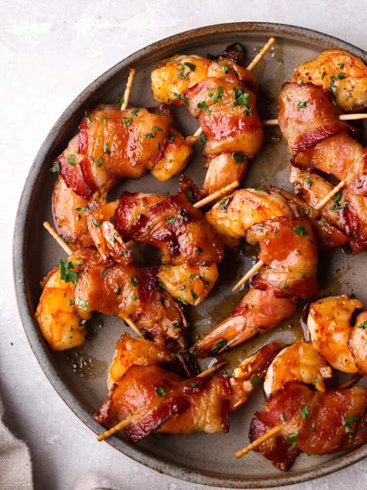 Sweet and Savory Bacon Wrapped Shrimp