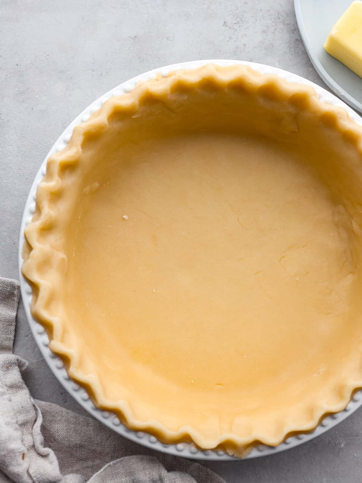 Butter Pie Crust Yummy Recipe 