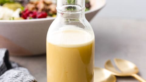 champagne pear vinaigrette salad dressing Chopped Salad Recipe with Pear Vinaigrette