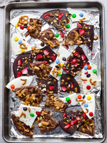 Easy Chocolate Bark Recipe The Recipe Critic   Reynoldspost 8 375x500 