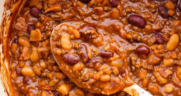 Cowboy Beans With Bacon and Ground Beef | The Recipe Critic