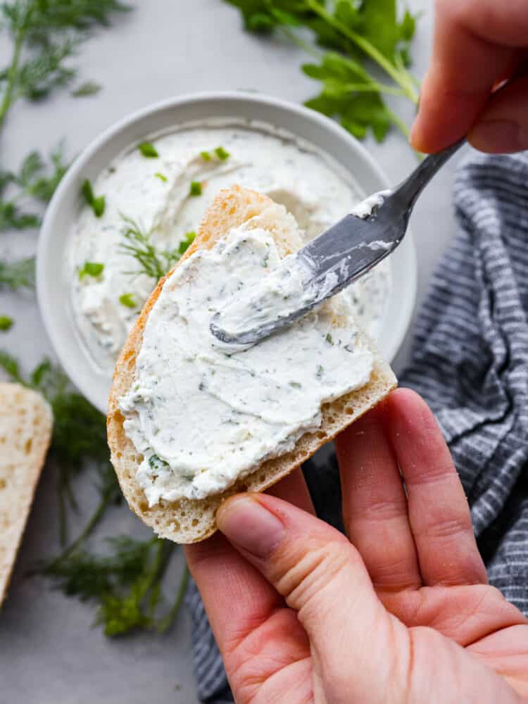 Garlic Herb Cream Cheese - 46