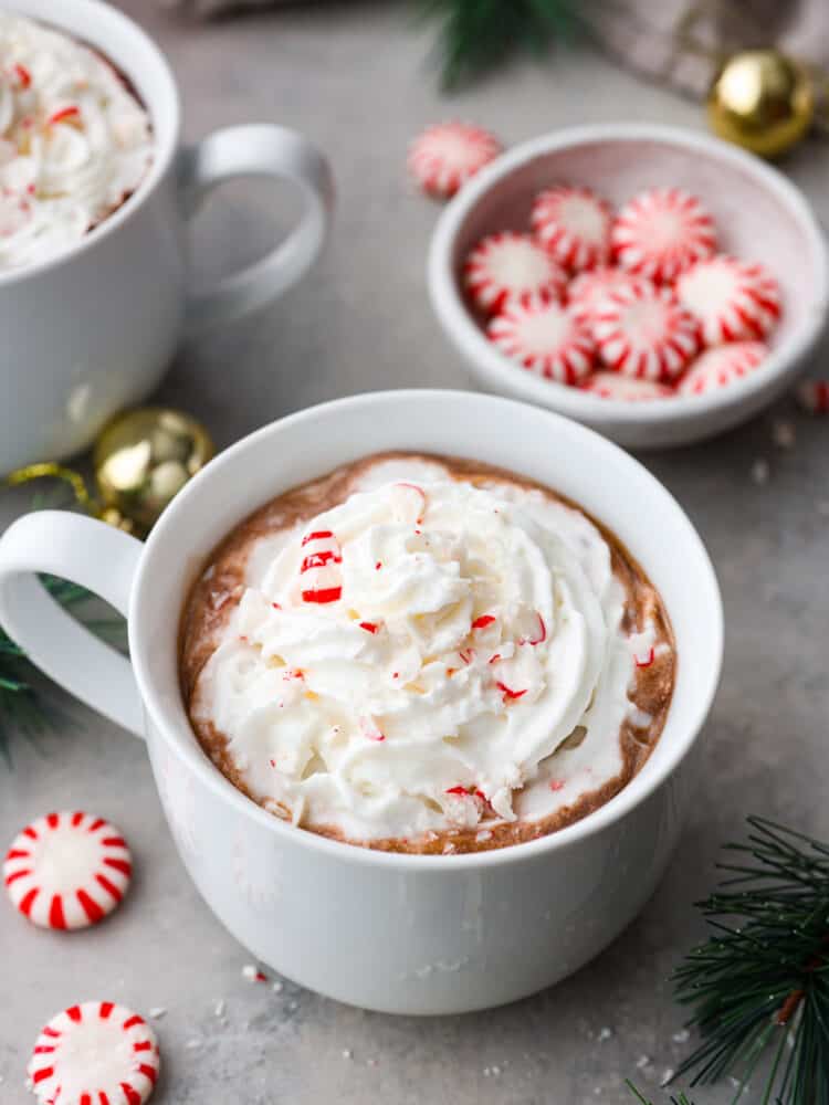 Peppermint Hot Chocolate - 44