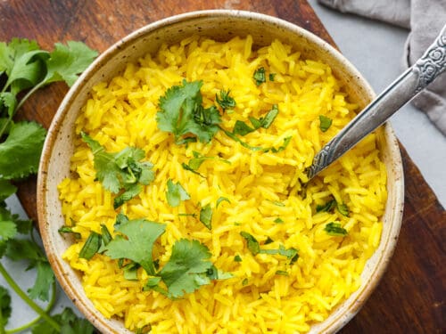 Super Easy Yellow Rice Recipe + Tips (Ready in < 30 Minutes)