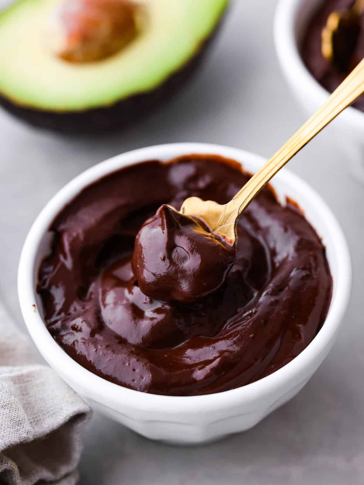 chocolate avocado pudding 2