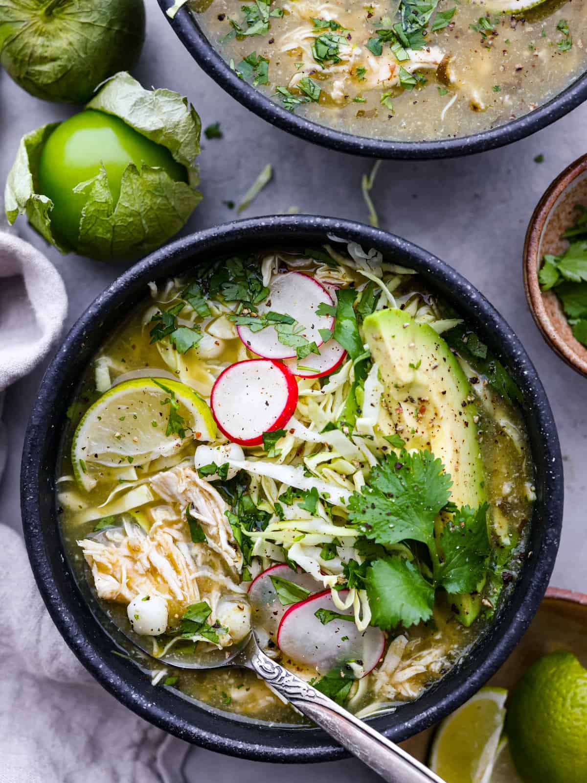 Try Pozole Verde for a summertime meal