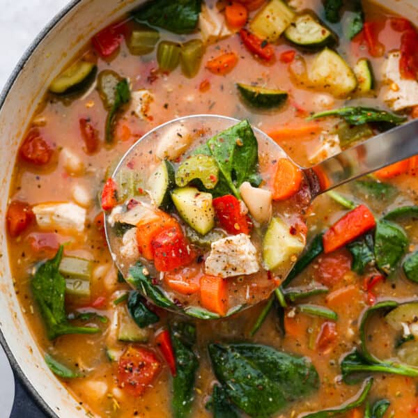 Tuscan Vegetable Chicken Stew | The Recipe Critic