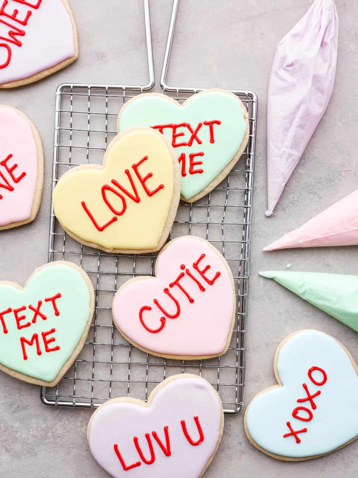 Valentine's Cookies - Spend With Pennies