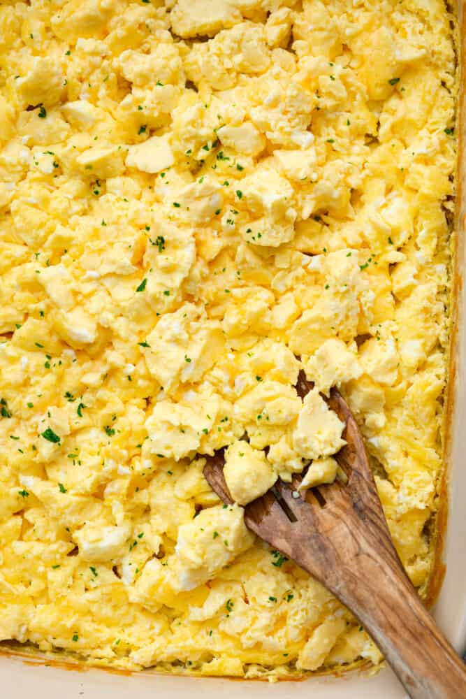 Oven Scrambled Eggs - The Girl Who Ate Everything