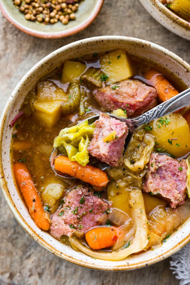 Slow Cooker Corned Beef and Cabbage Stew - 5