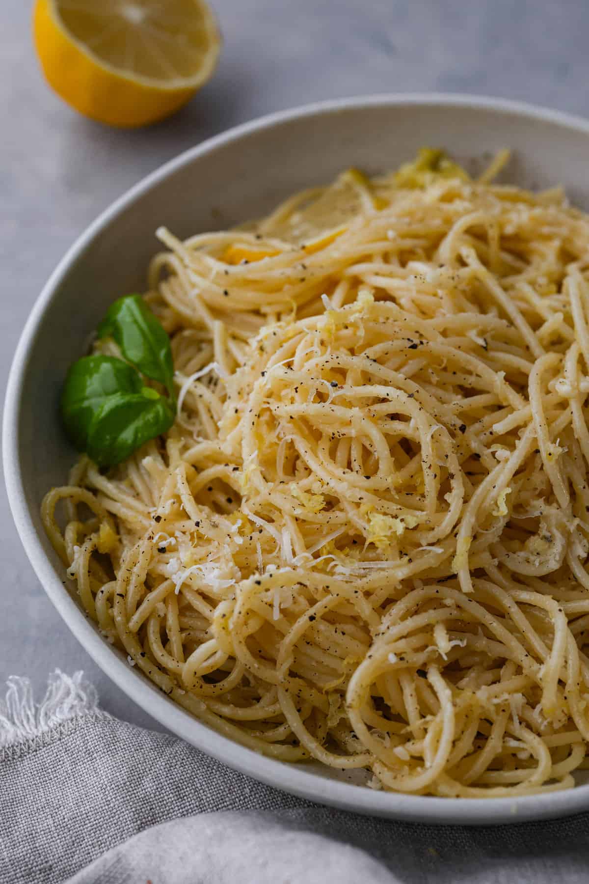 Pasta al Limone - Never Not Hungry