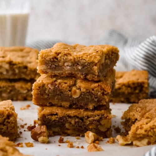 The Best Brown Butter Brownies - Browned Butter Blondie