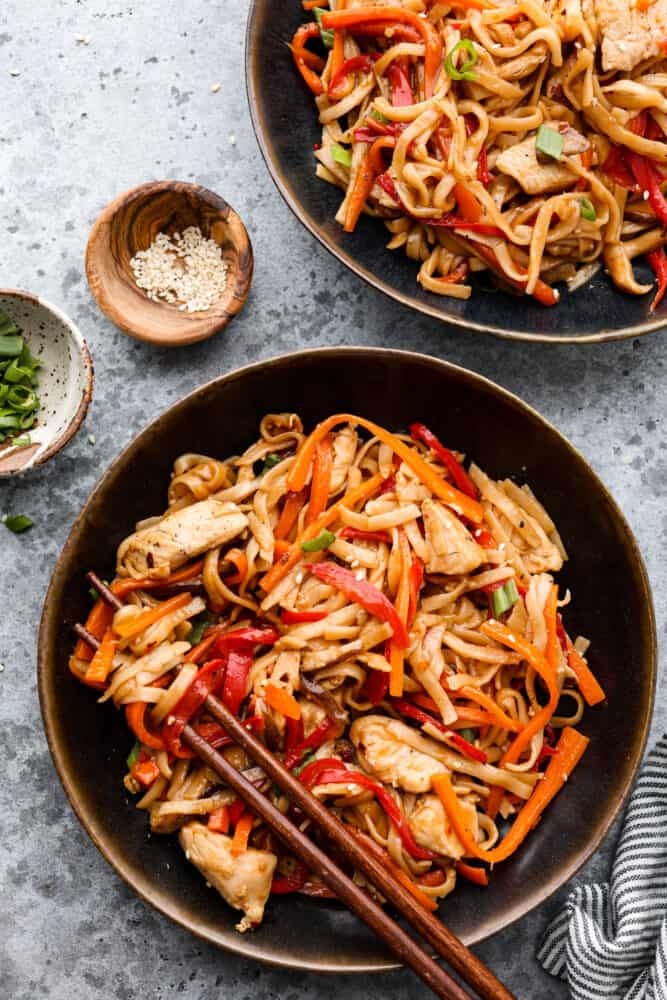 Make This Spicy Chicken Noodle Stir Fry  Savory Bites Recipes - A Food  Blog with Quick and Easy Recipes