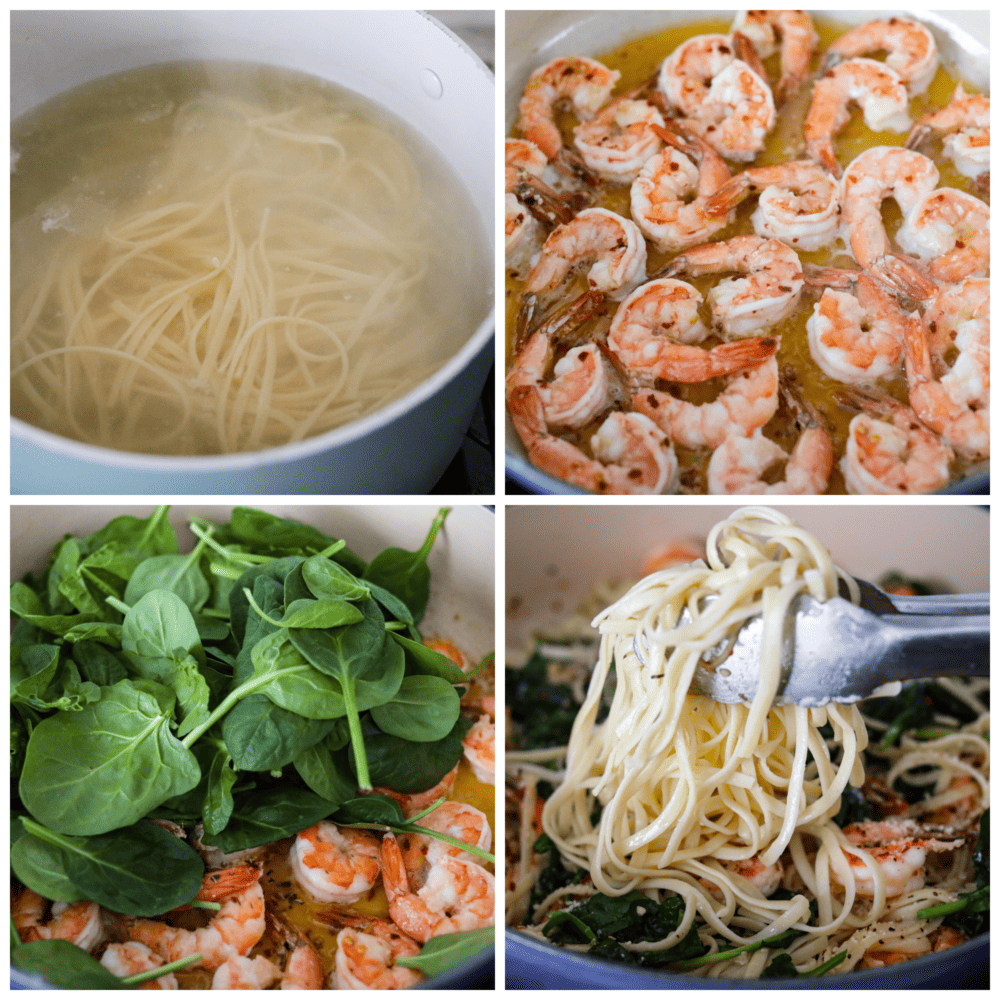 Lemon Garlic Parmesan Shrimp Pasta - 46