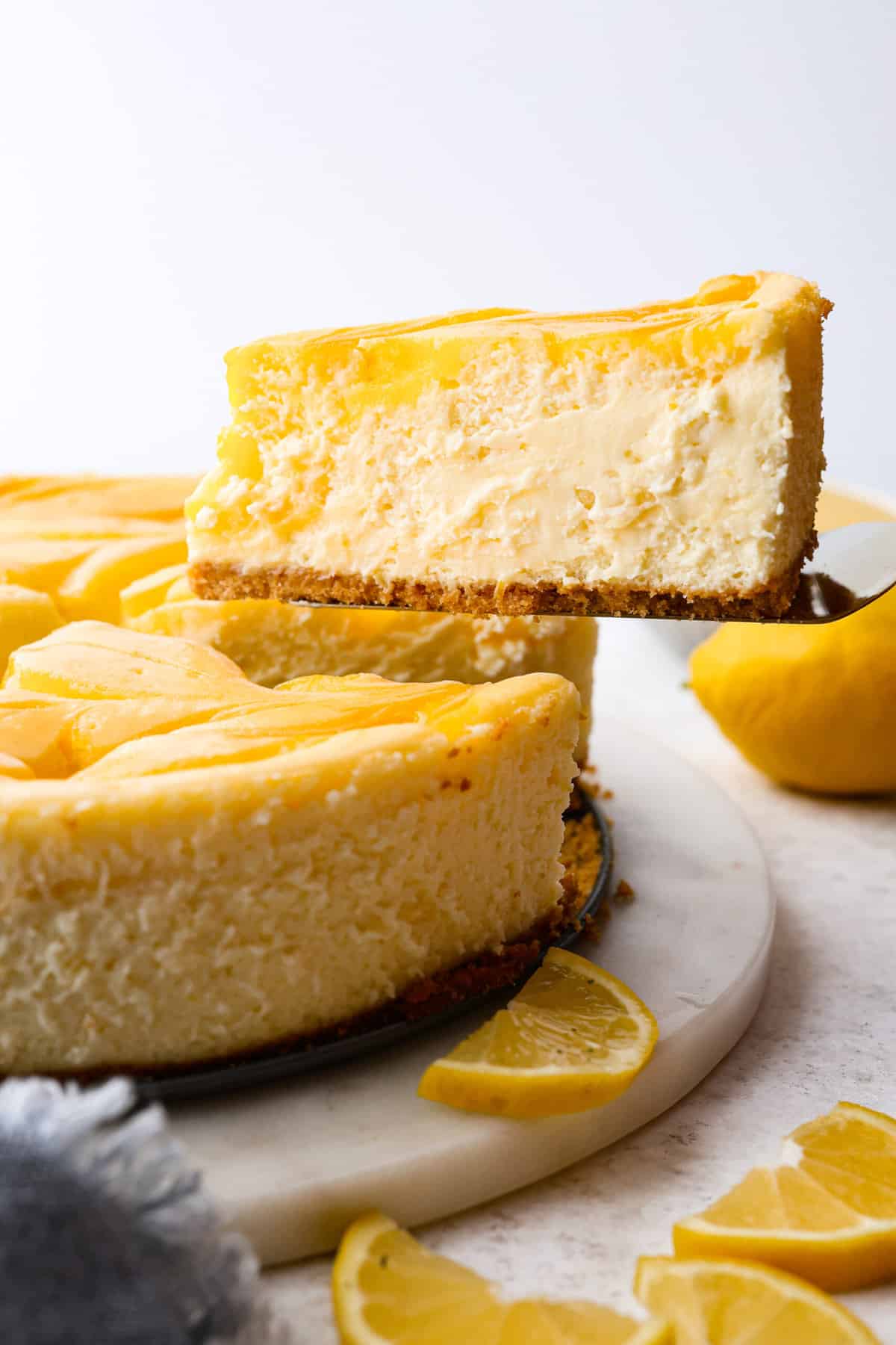 Lemon Curd Cheesecake