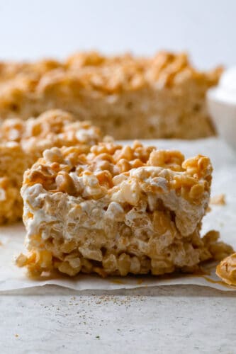 Peanut Butter Rice Krispies Treats Recipe | The Recipe Critic