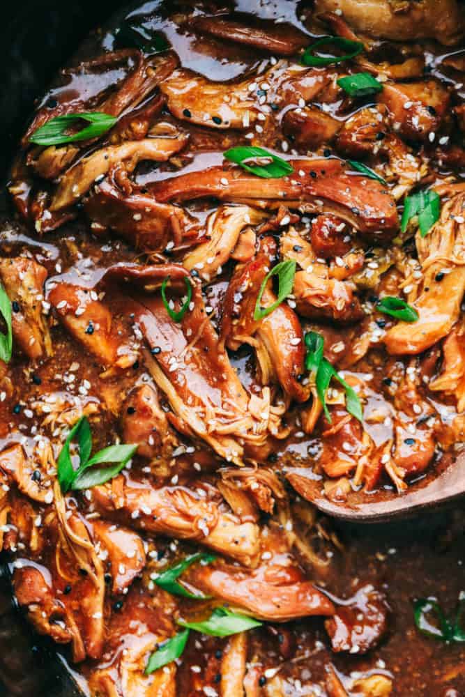 Slow Cooker Honey Garlic Chicken