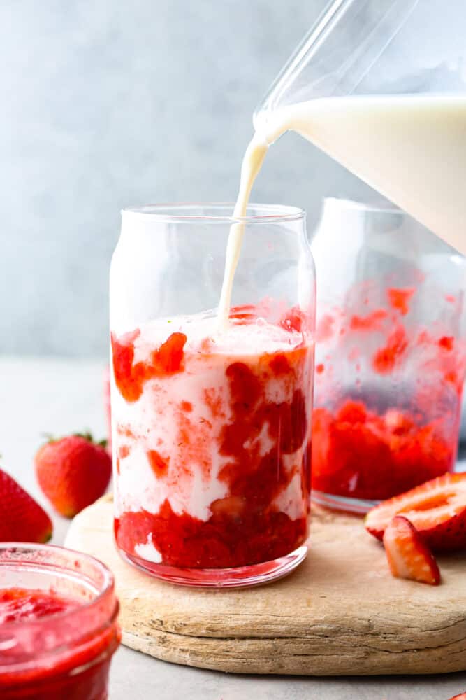 How to Make Korean Strawberry Milk - 20