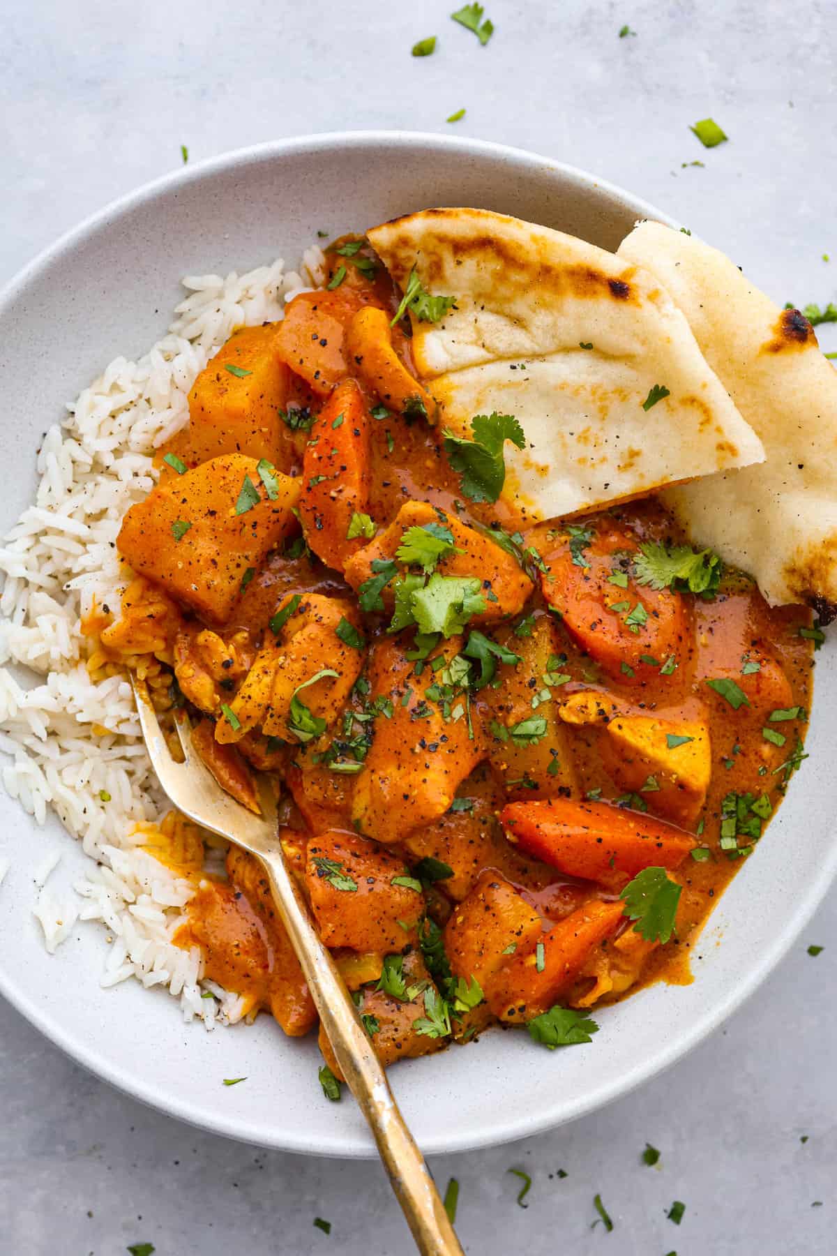 Slow-Cooker Coconut Ginger Chicken & Vegetables