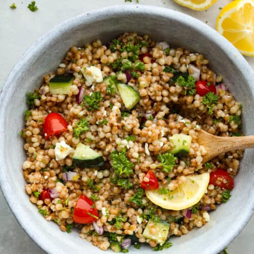 Pearl Couscous Salad Recipe | The Recipe Critic