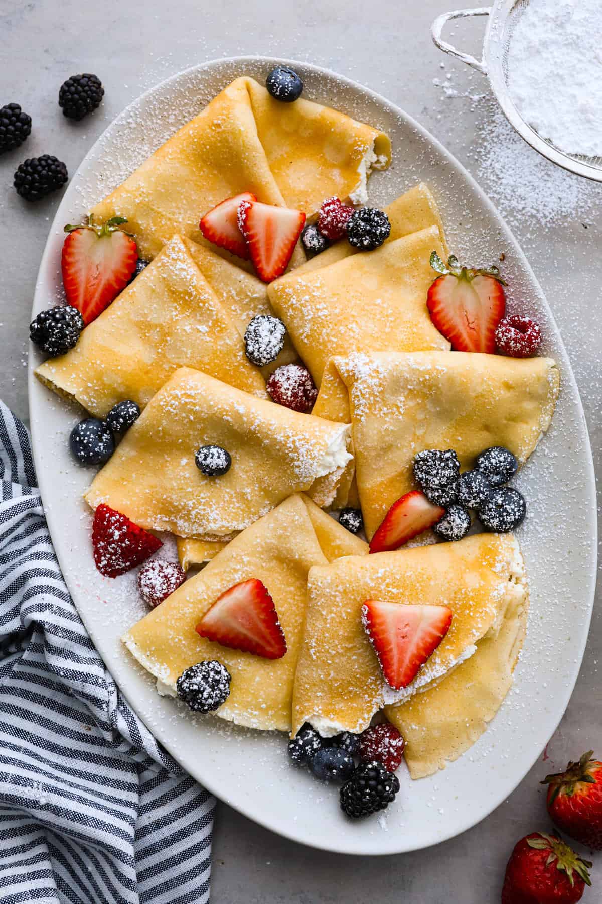 Strawberry Crepes - Sunday Supper Movement