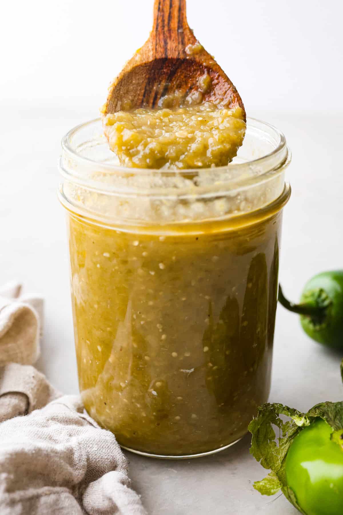 Homemade Green Enchilada Sauce Recipe
