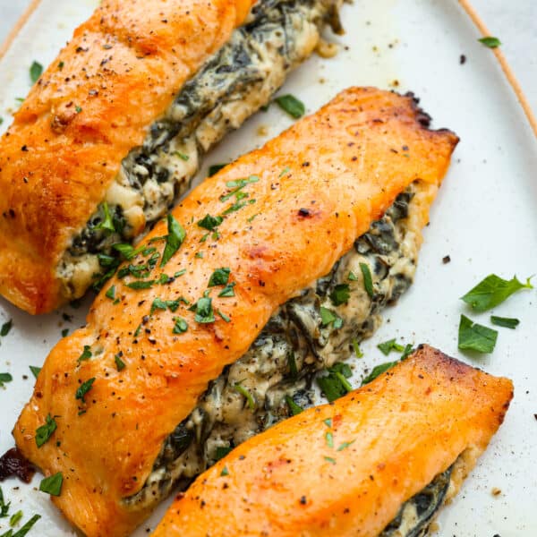 Spinach Stuffed Salmon Recipe | The Recipe Critic