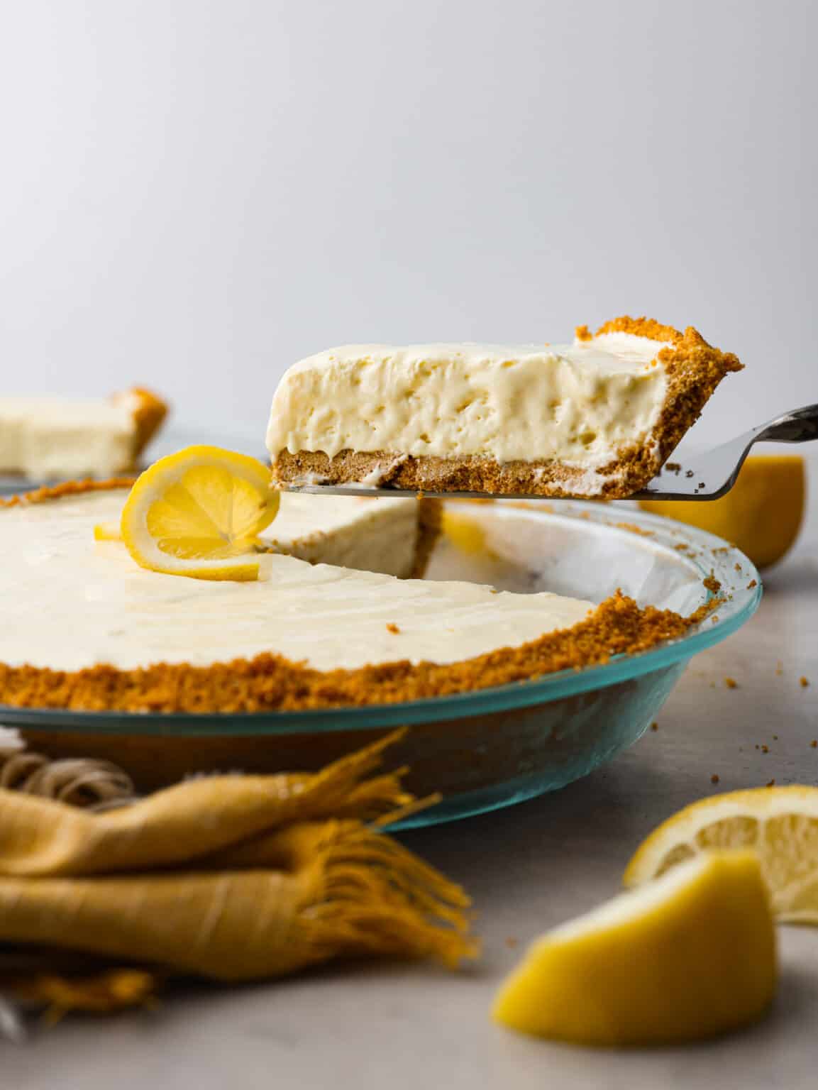 Cream Cheese Pie with Graham Cracker Crust The Recipe Critic