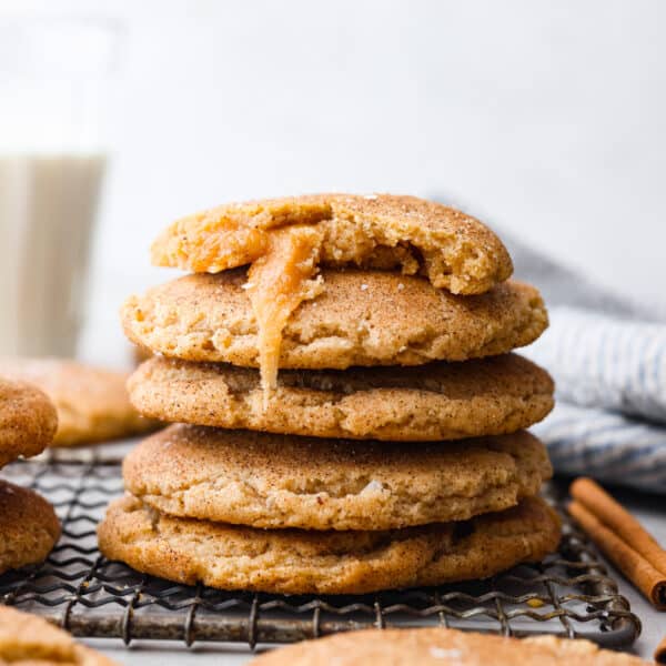 Brown Butter Salted Caramel Snickerdoodles | The Recipe Critic