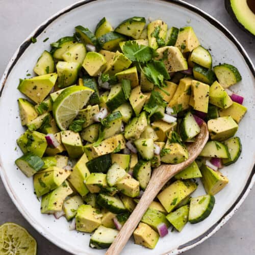 Cucumber Avocado Salad Recipe | The Recipe Critic