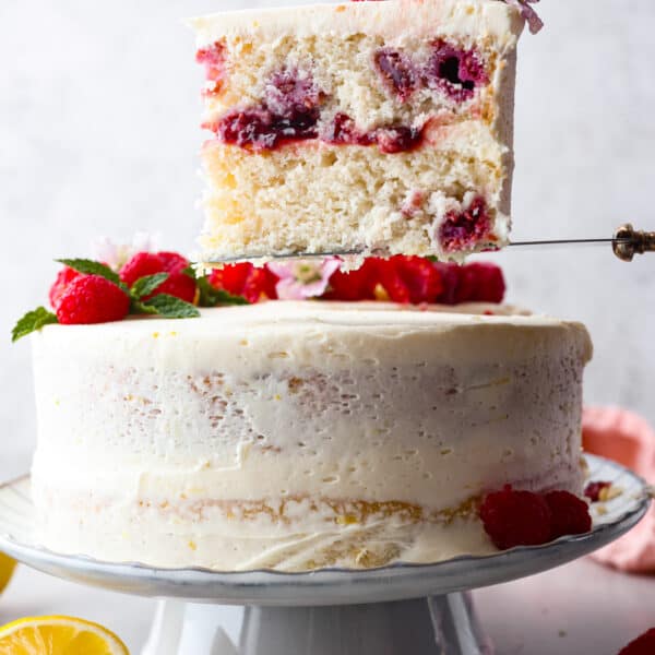 Lemon Raspberry Cake Recipe | The Recipe Critic