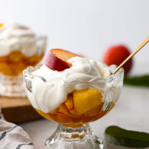 Peaches and Cream | The Recipe Critic