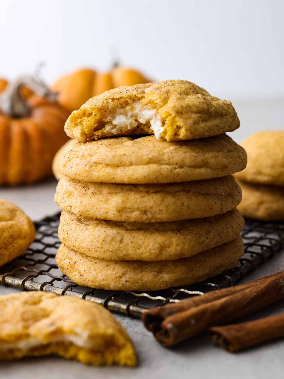 Pumpkin Cheesecake Snickerdoodles Recipe | Karkey