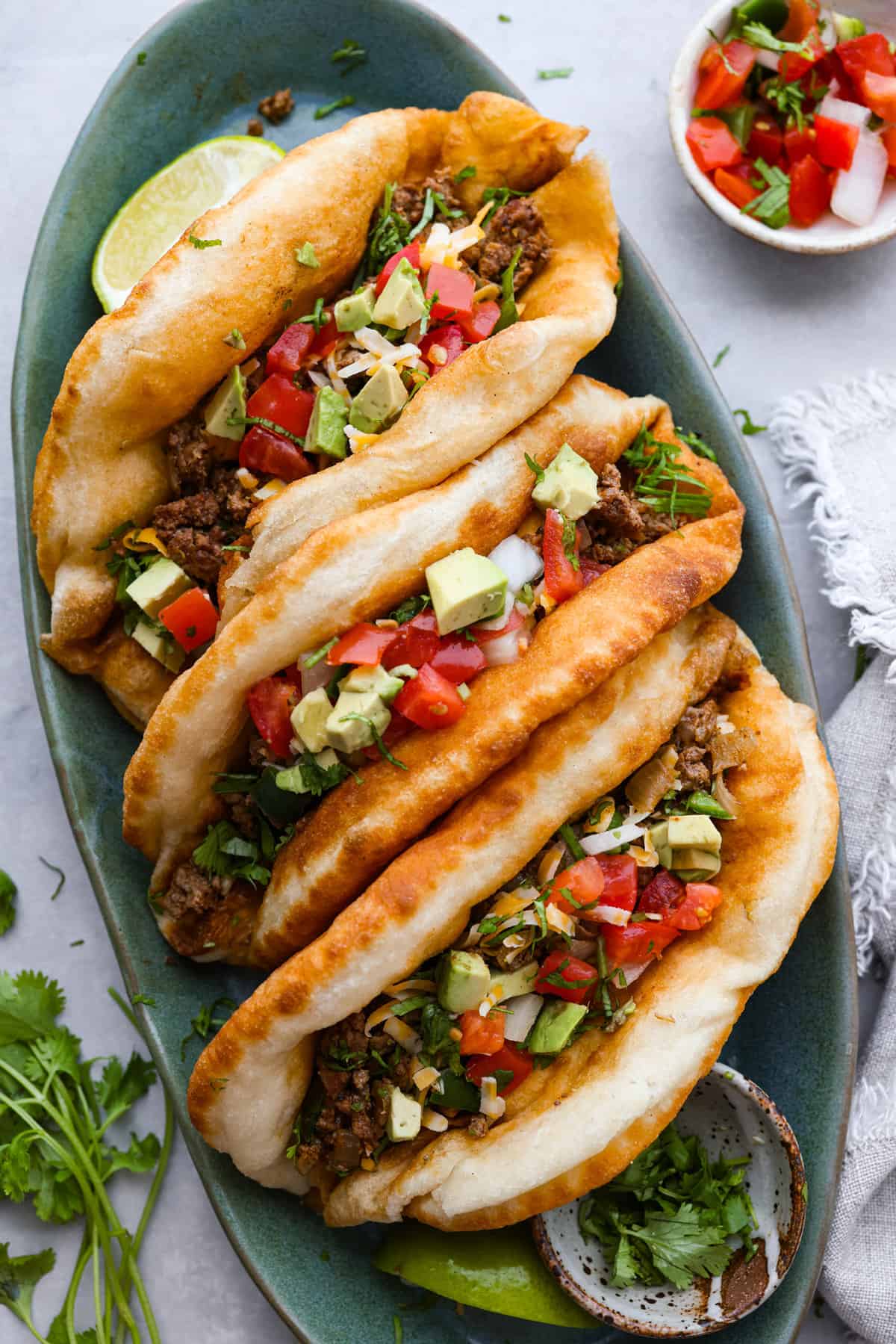 Homemade chalupas are a knockout dinner the whole family will go crazy over.