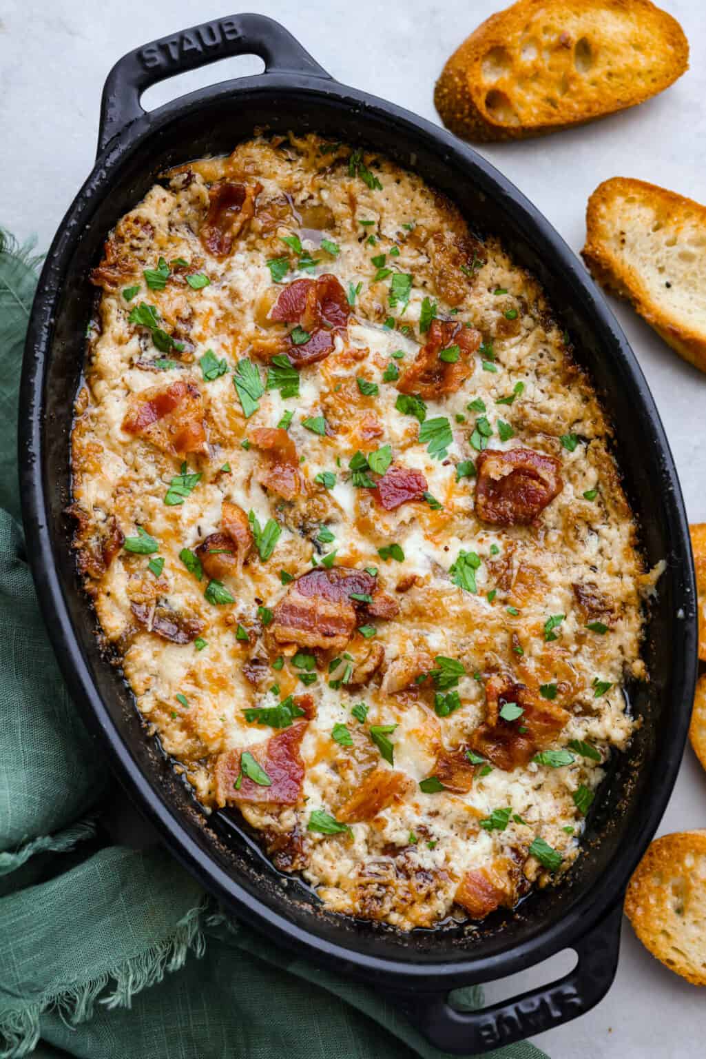 Onion and Bacon Dip (Cheesy and Delicious!) | The Recipe Critic