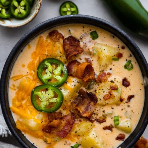 Instant Pot Low Carb Jalapeno Popper Soup  Large Family Style! - Large  Family Table