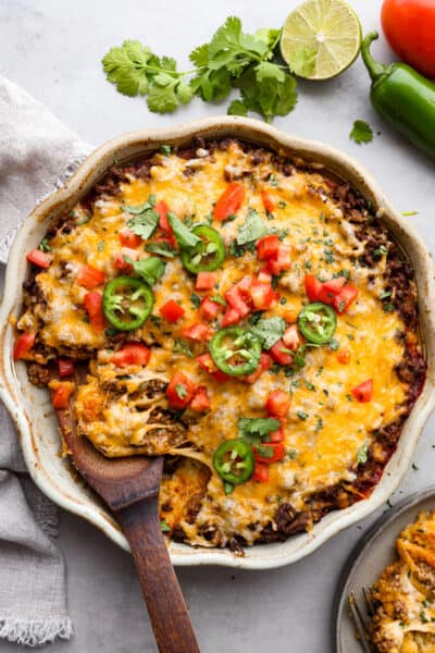 Tamale Pie Recipe (Made with a Cornbread Crust) | The Recipe Critic