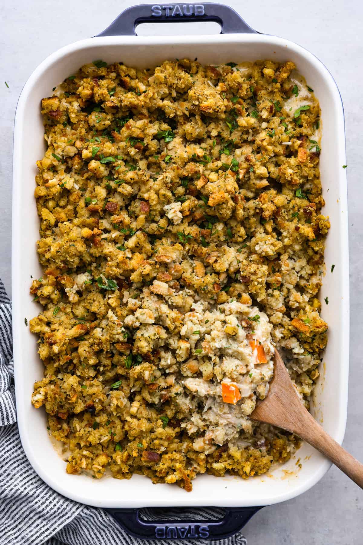Rooster and Stuffing Casserole Recipe