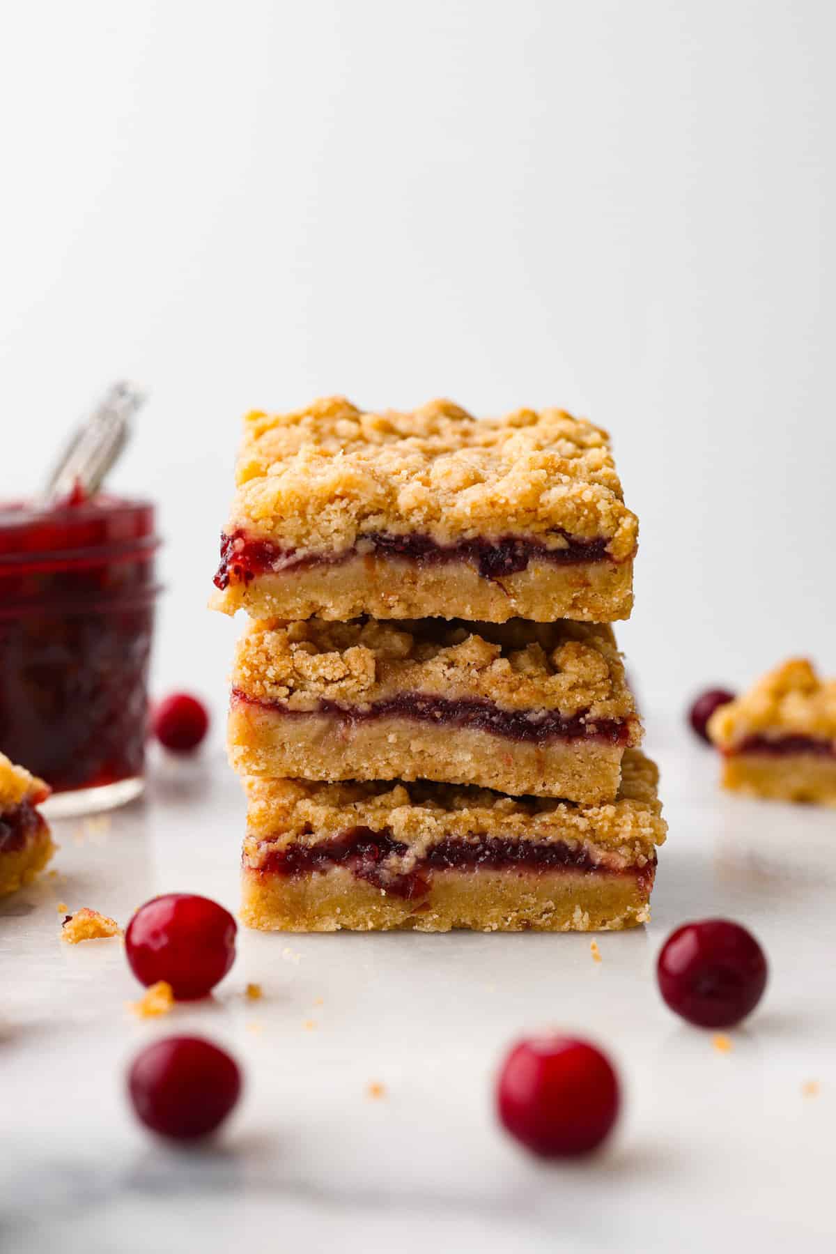 Cranberry Bars (Tart and Buttery!)