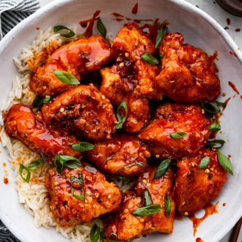 Korean Fried Chicken in a Sweet and Spicy Sauce | The Recipe Critic