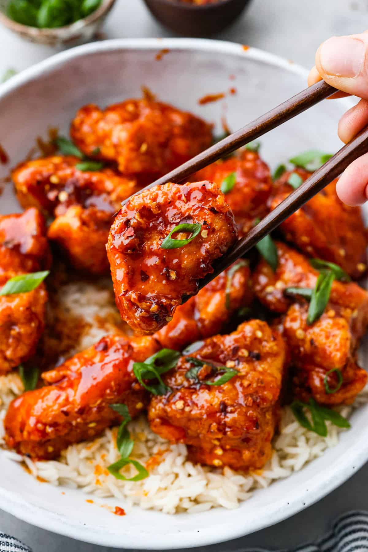 Korean Fried Chicken in a Sweet and Spicy Sauce - 69