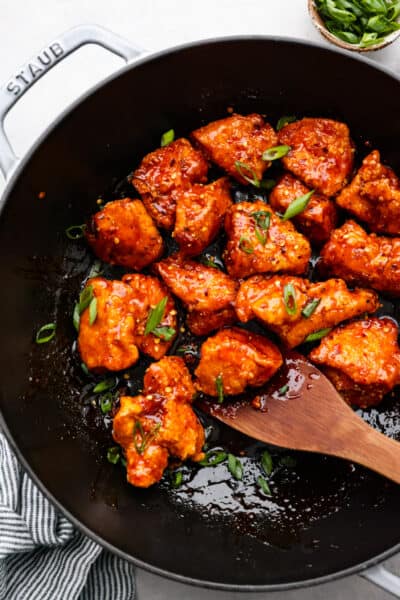 Korean Fried Chicken in a Sweet and Spicy Sauce | The Recipe Critic