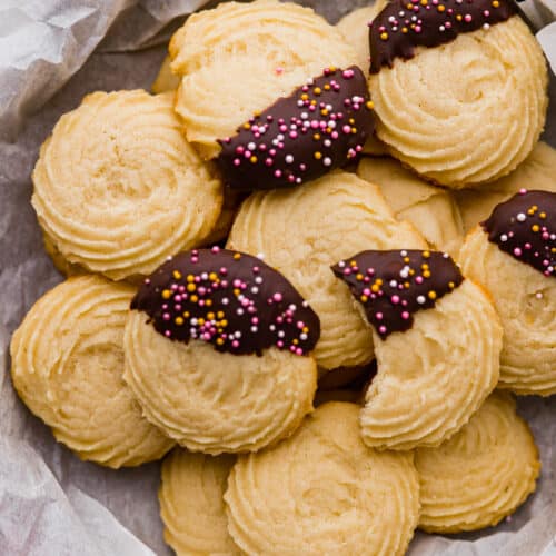 Butter Cookies  The Recipe Critic
